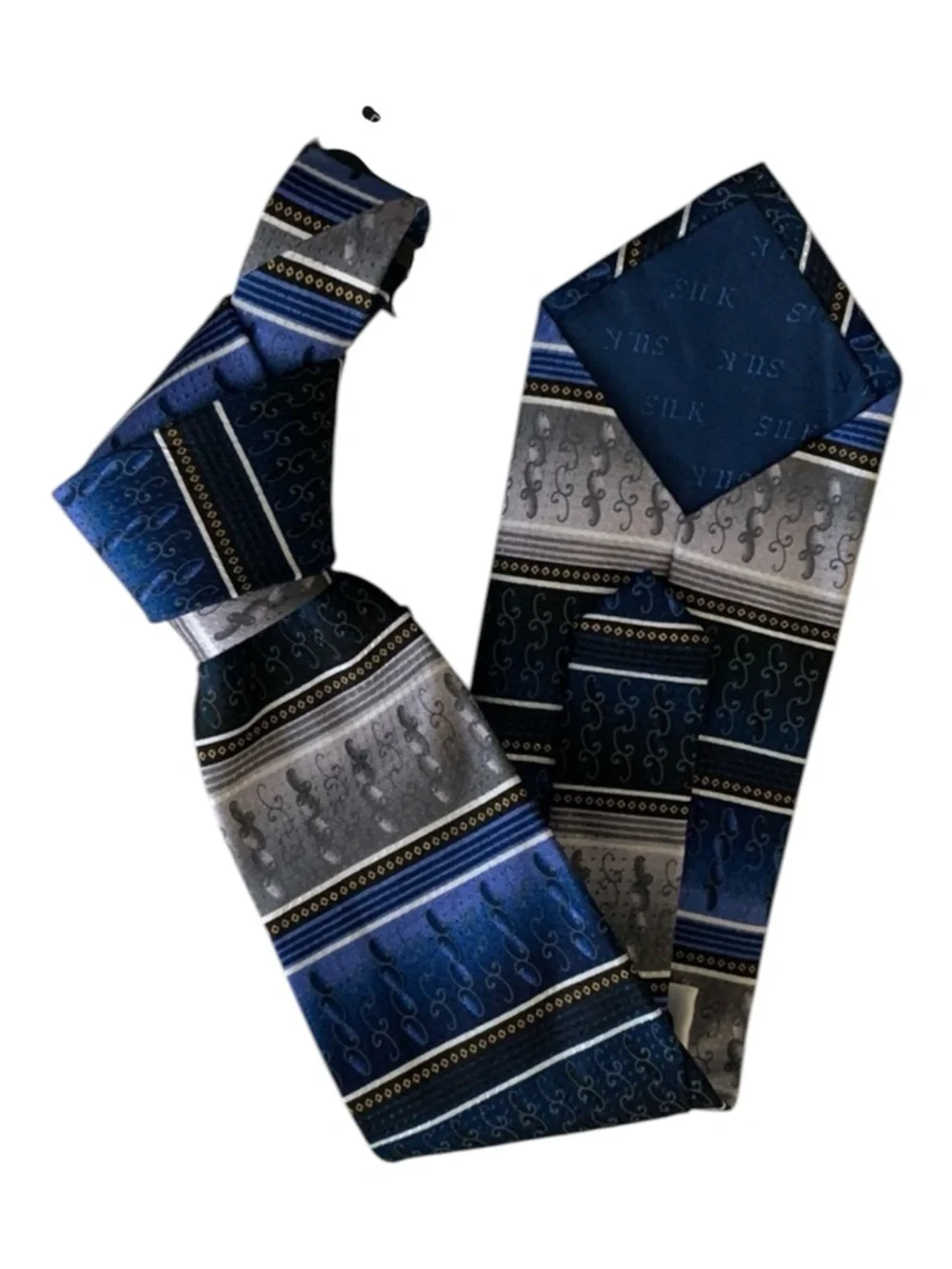 Carlos Devenezia Multicolored Silk Tie